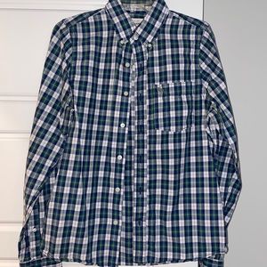 Abercrombie & Fitch, button down shirt, mens